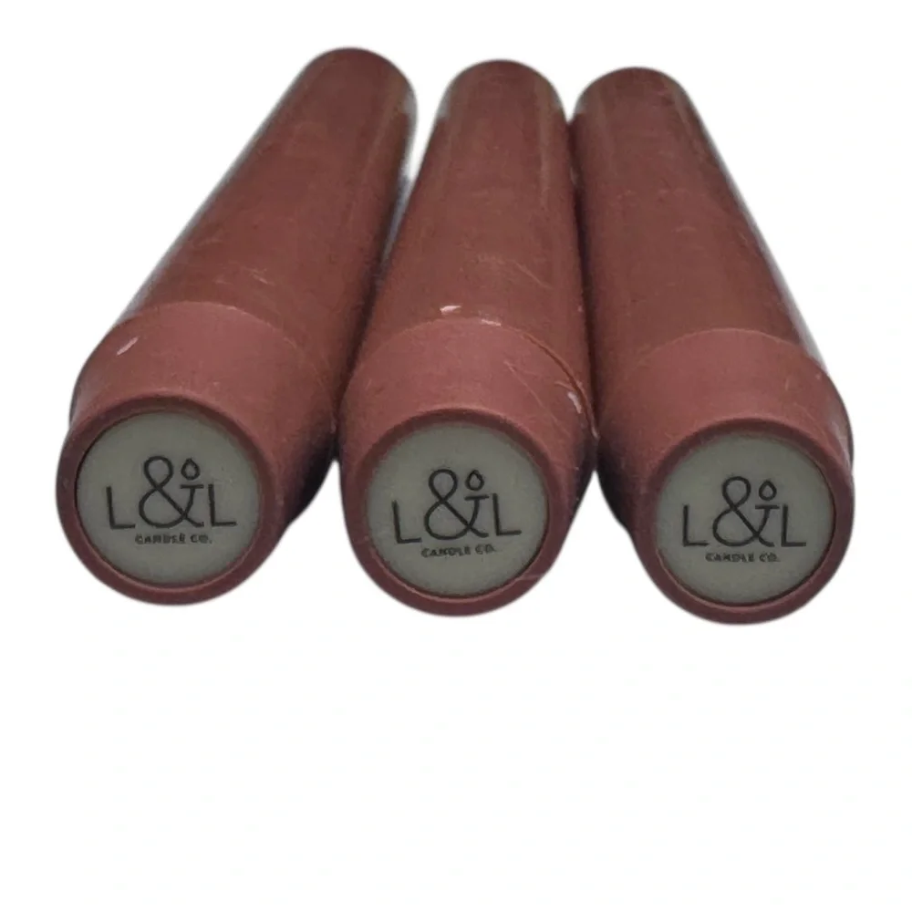 Pottery Barn Flameless Wax Taper Candle - Copper Brown